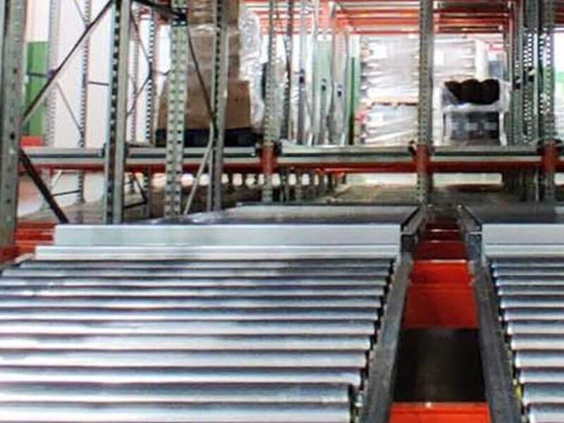 Racks push-back México
