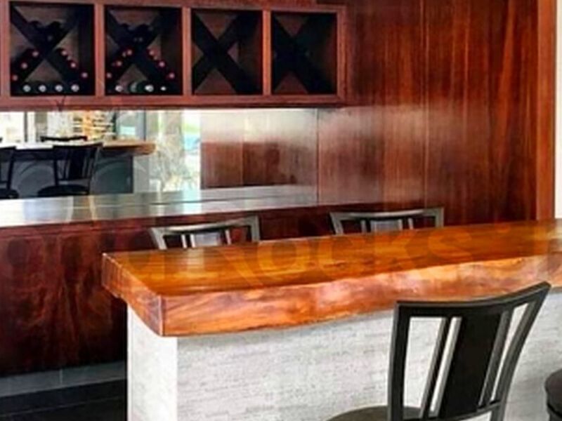 Barra para bar de parota Zapopan