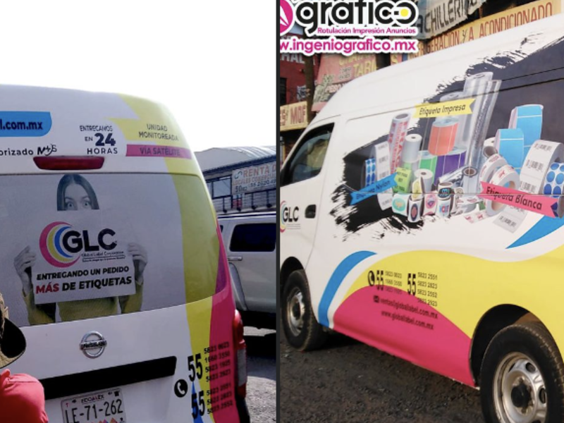 Rotulación vehicular Ingenio Grafico CDMX