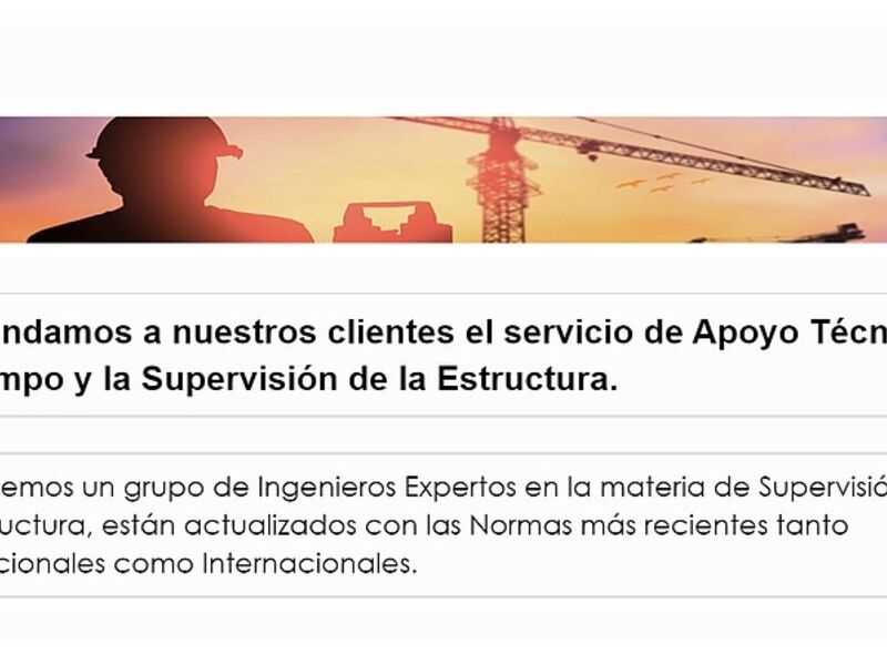 APOYO TÉCNICO ESTRUCTURA MÉRIDA 
