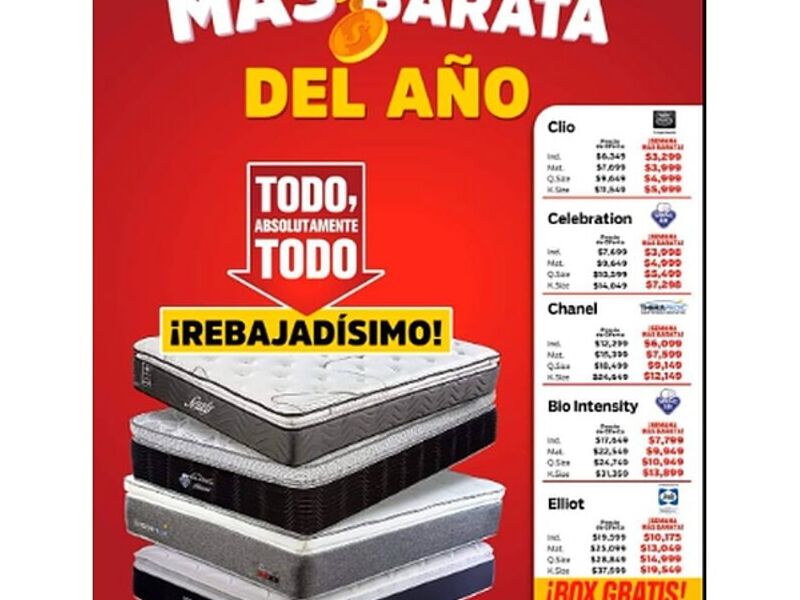 Colchon clio Mexico