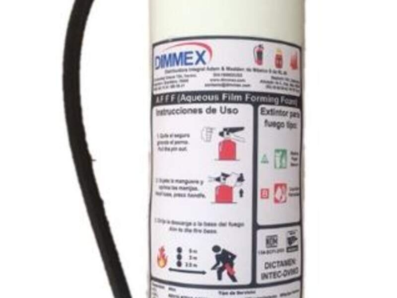 EXTINTOR AFFF AQUEOUS FILM FORMING FOAM