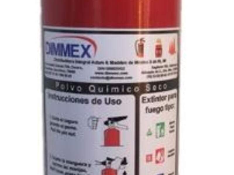 EXTINTOR PQS CERTIFICADO TIPO ABC 2.5KG