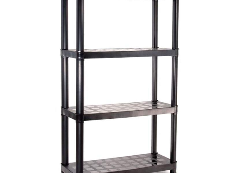  Rack Italhome 4 Niveles Negro