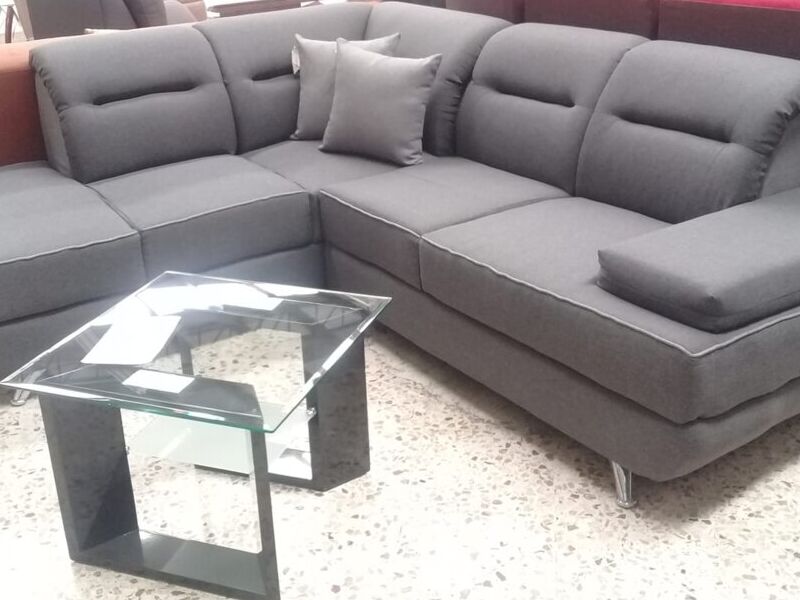 Sillón Esquinero Gris Ecatepec