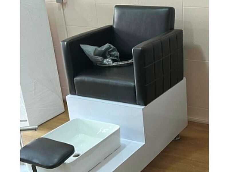 Sillon Negro para pedicure