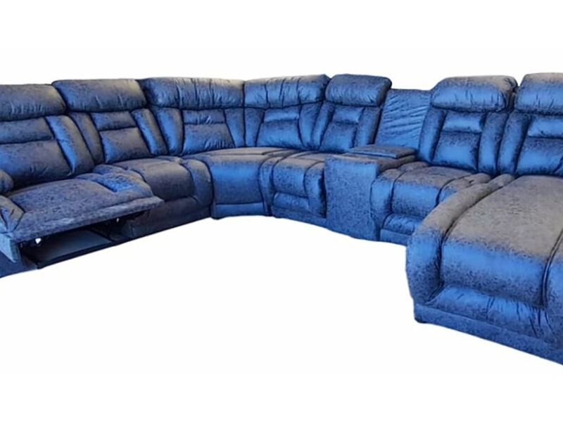 Sofa Azul electrico MX