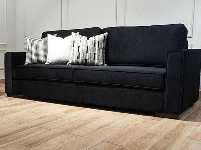 Sofa Negro Amplio Mexico