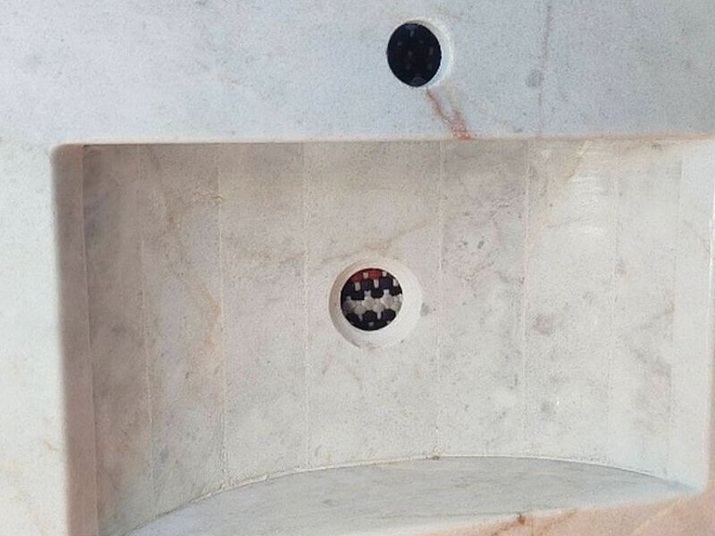 Lavabo de mármol México
