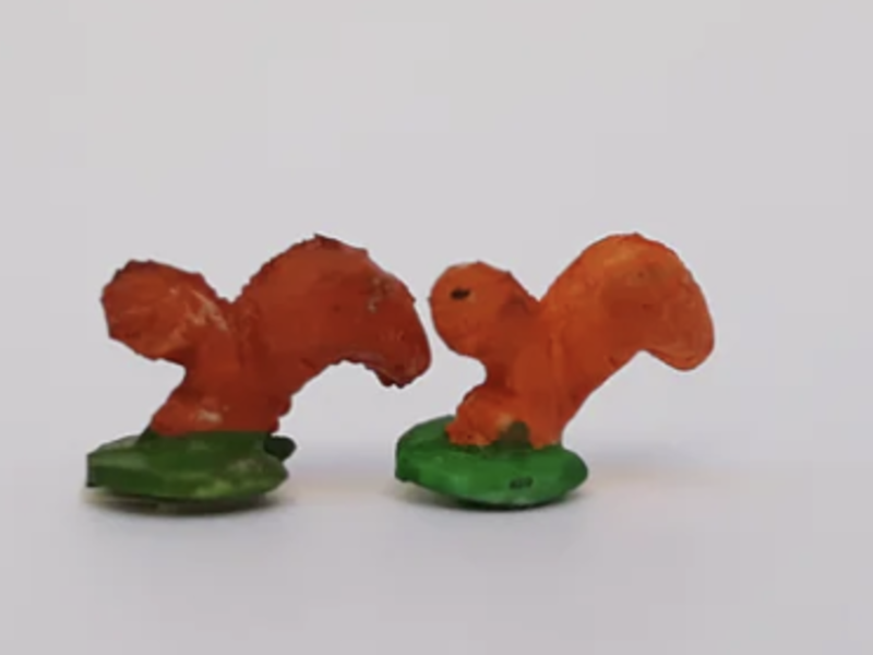Animales Ardilla Maquetas Dinamarca 