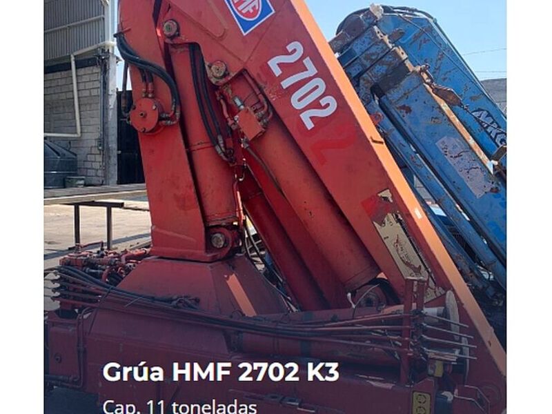 Grúa HMF 2702 México Querétaro 