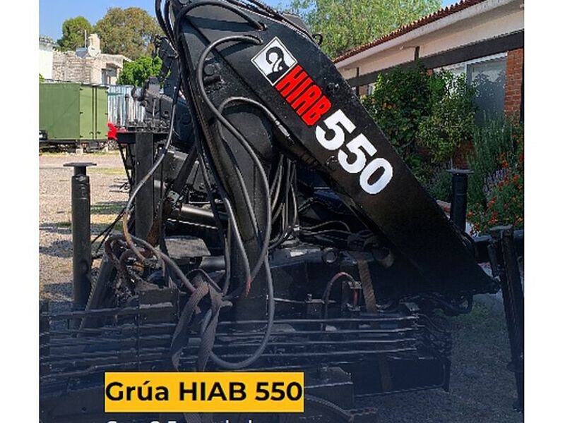 Grúa HIAB 550 México Querétaro 