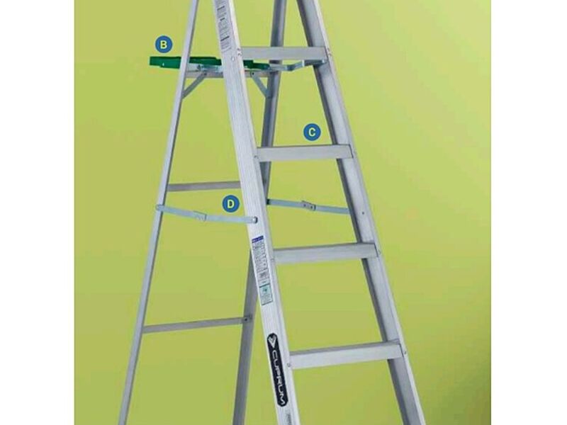 Escalera Tijera Aluminio México 
