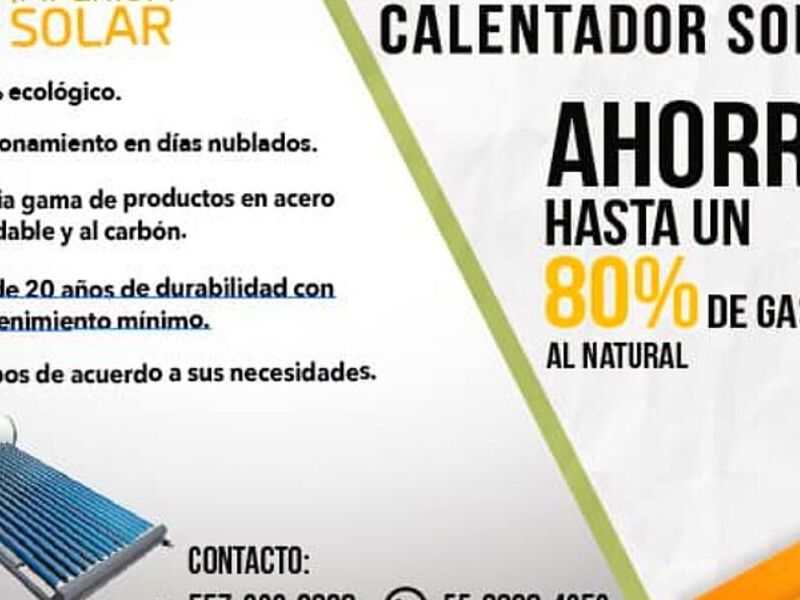 Calentador solar México