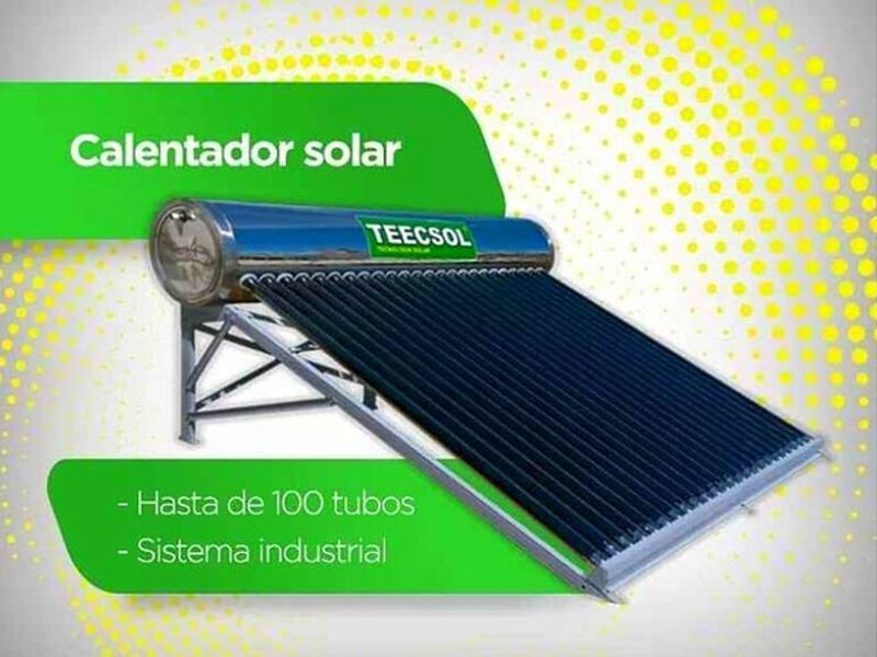 Calentador solar -Puebla