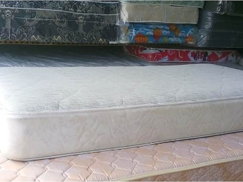 Colchón individual blanco