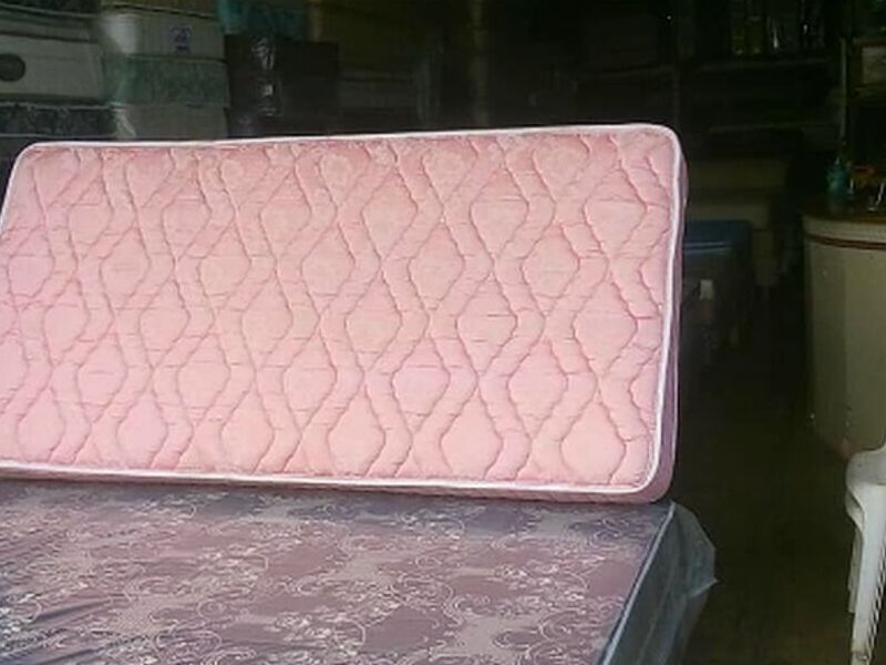 Colchón individual rosa