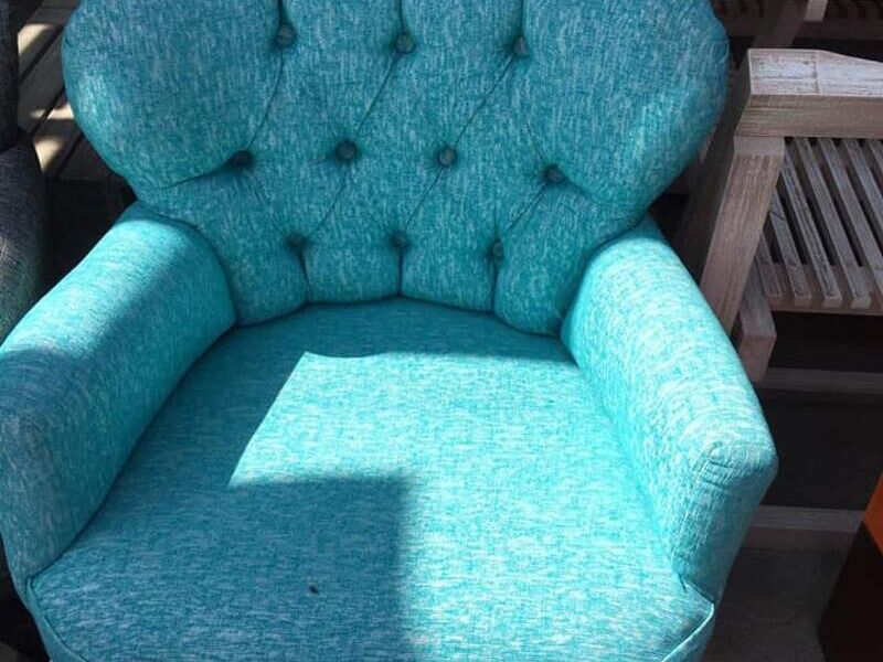 Sillón Individual Turquesa Morelos