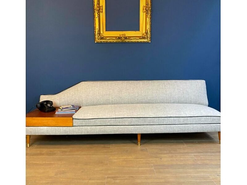 Sofá Mid Century con mesa CDMX