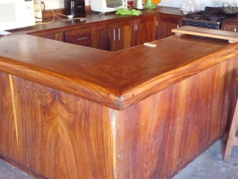 Mesón cocina  madera México