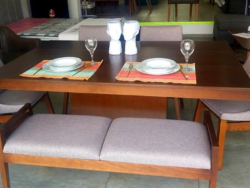 Comedor 4 sillas 1 banca México