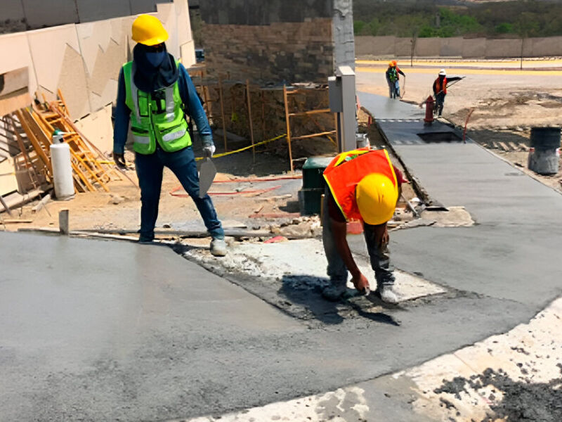 Construcción Banquetas Urbanización México