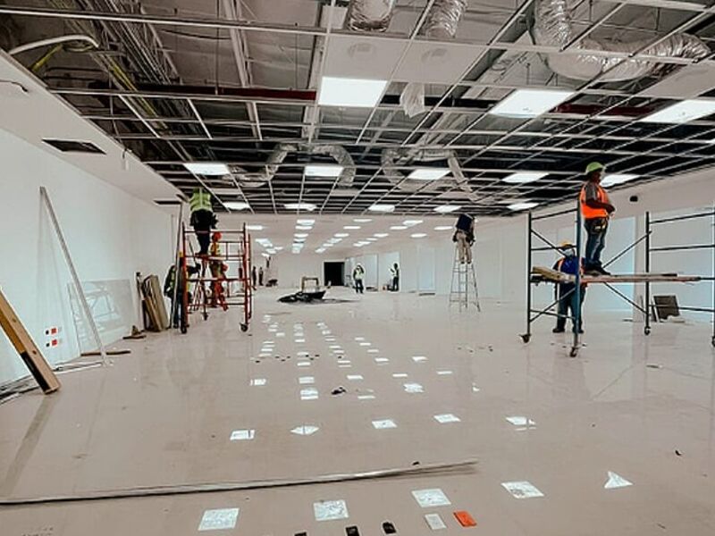Instalación Tablaroca Oficina México