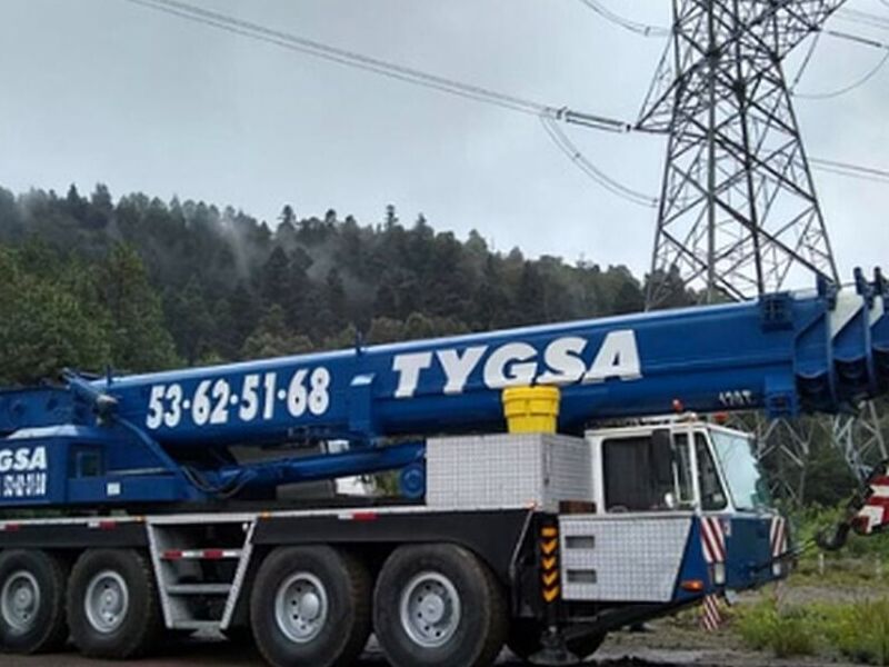 Grúa Demag AC265. Tlalnepantla