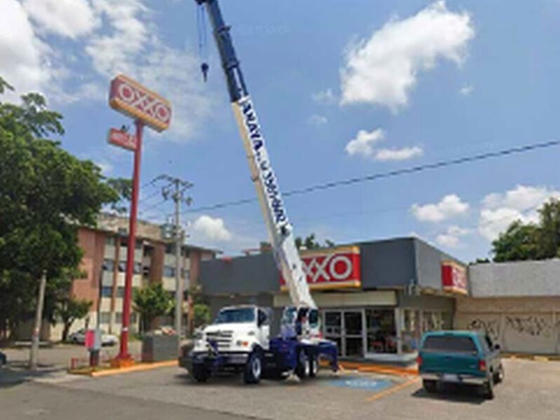 Grúa Terex RS70100 Jalisco México 