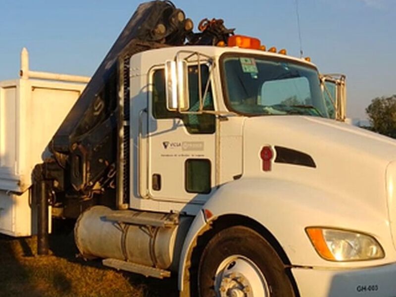Grúa articulada tipo hiab México 