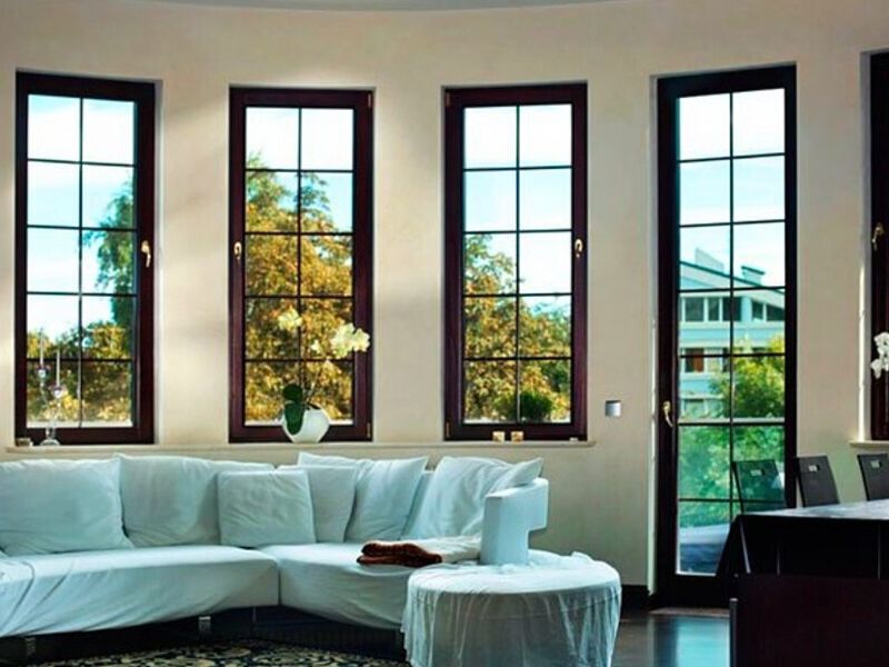 Ventanas pequeñas marco negro México