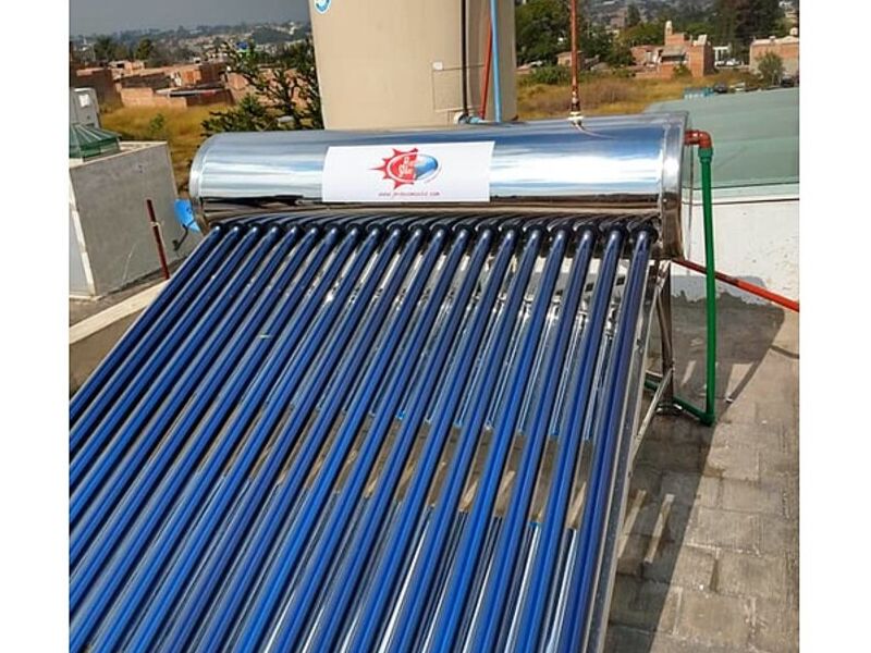 Calentador solar 20 tubos-Guadalajara
