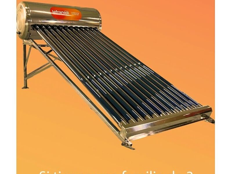 Calentador solar 10 tubos-México