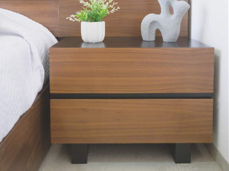 Cómoda Madera 2 Niveles Morelia 