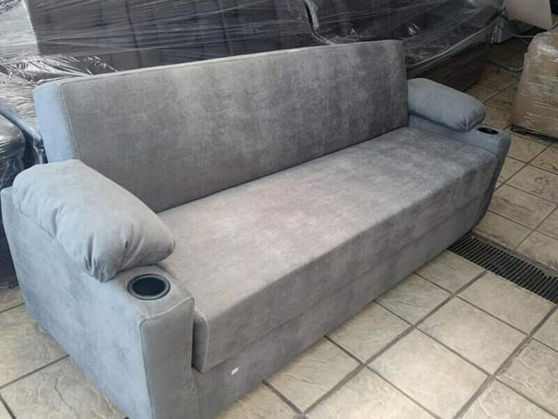 Silla Reclinable Gris 3 Personas Morelia