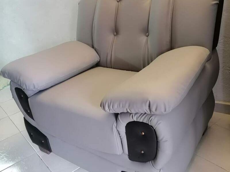 Sillón Reclinable Blanco Morelia