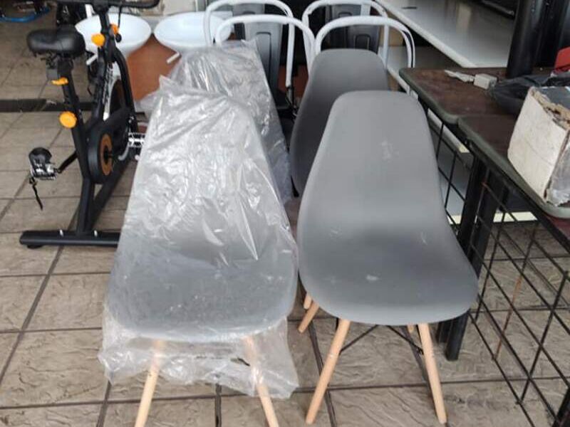 Silla Decorativa Gris Morelia 