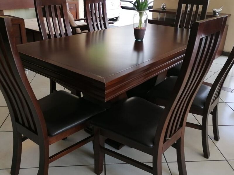 Juego SIllas Madera Morelia 