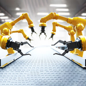 Robots pick and place